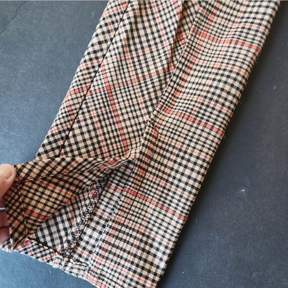 Free People Plaid Skinny Pants - Picture 7 of 11